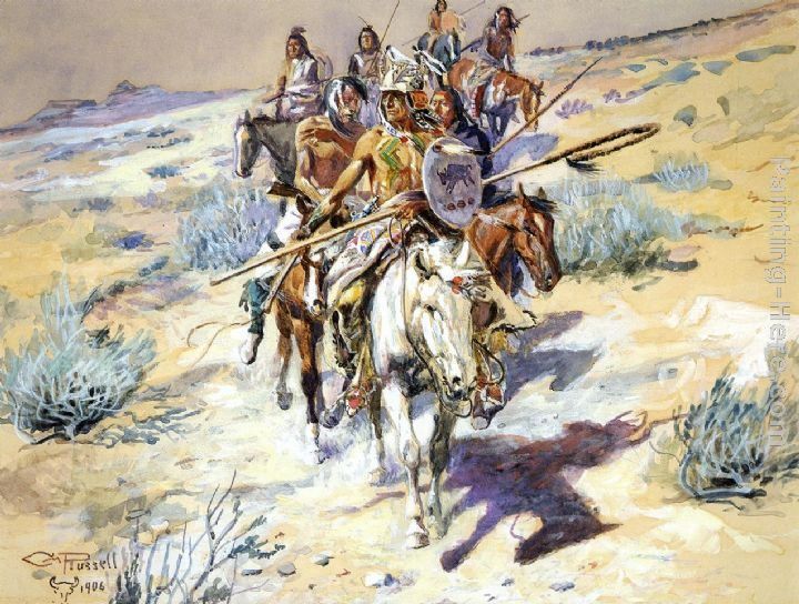 Charles Marion Russell Return of the Warriors